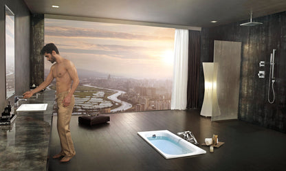 Delta Ara T4768 Channel Roman Tub With Hand Shower Trim