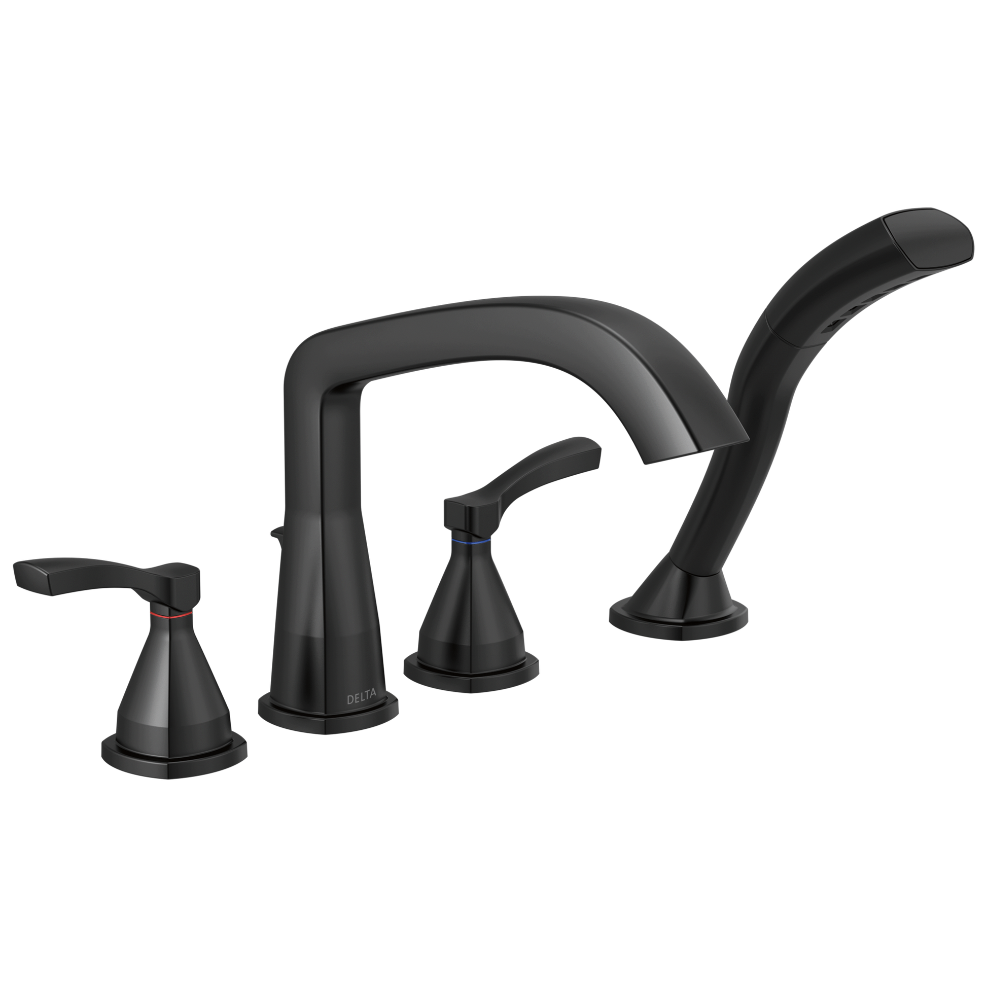 Delta Stryke:T4776 Four Hole Roman Tub Trim