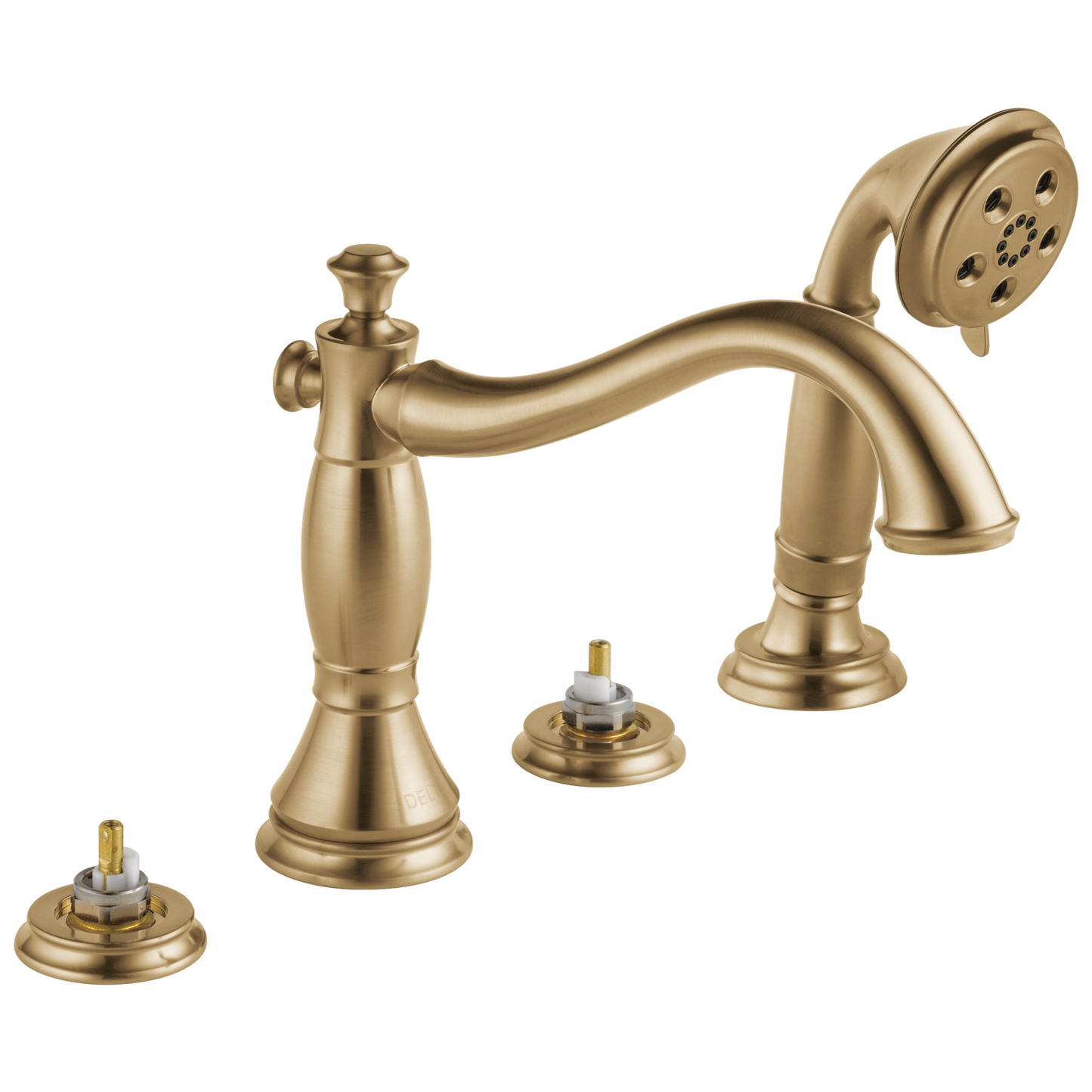 Delta Cassidy T4797 Roman Tub with Hand Shower Trim - Less Handles