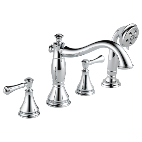 Delta Cassidy T4797 Roman Tub with Hand Shower Trim - Less Handles