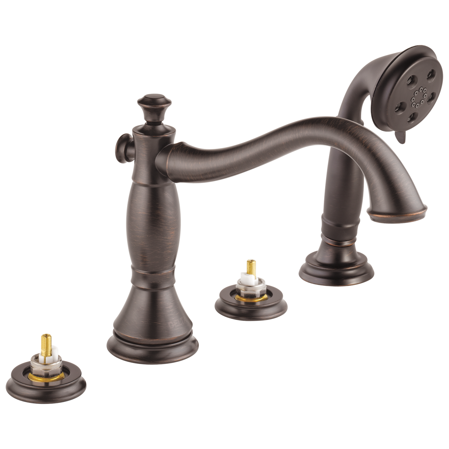 Delta Cassidy T4797 Roman Tub with Hand Shower Trim - Less Handles