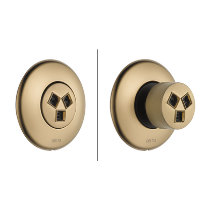 Delta T50010 HydraChoice Round Body Spray Trim