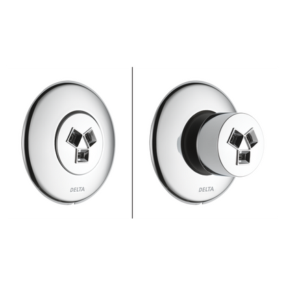 Delta T50010 HydraChoice Round Body Spray Trim