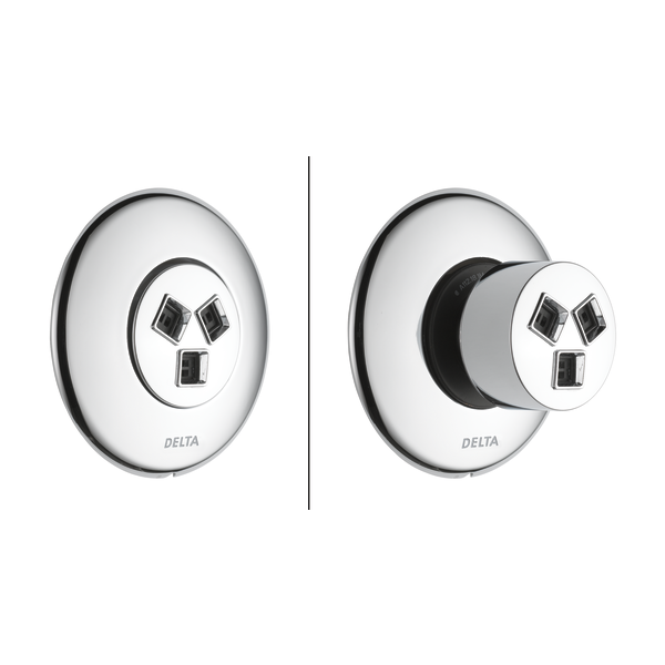 Delta T50010 HydraChoice Round Body Spray Trim