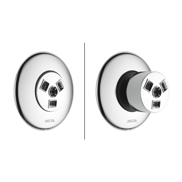 Delta T50010 HydraChoice Round Body Spray Trim