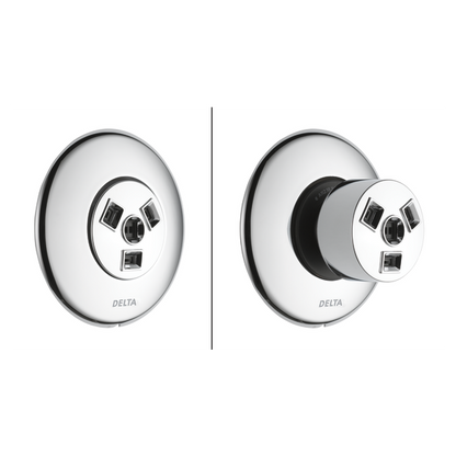 Delta T50010 HydraChoice Round Body Spray Trim