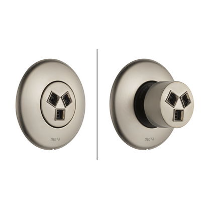 Delta T50010 HydraChoice Round Body Spray Trim
