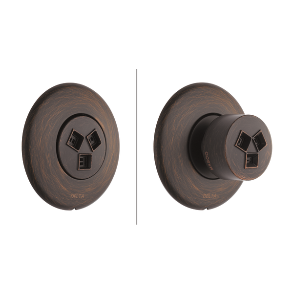 Delta T50010 HydraChoice Round Body Spray Trim