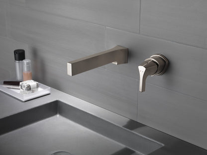 Delta Zura T574LF Single Handle Wall Mount Bathroom Faucet Trim