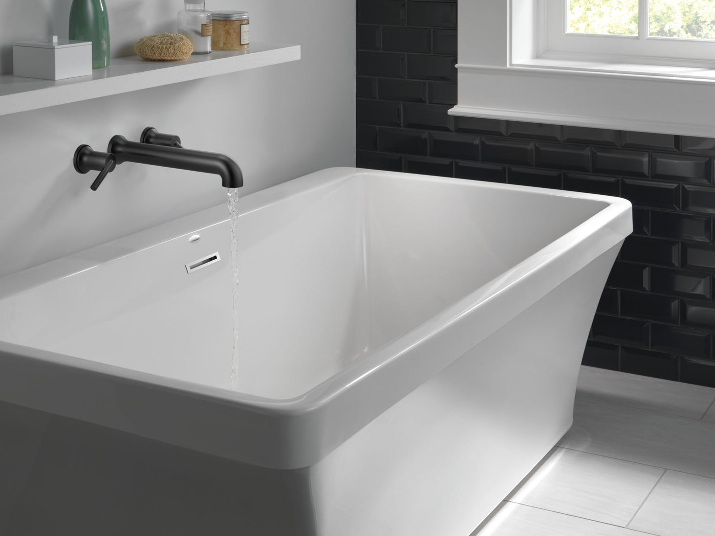 Delta Trinsic T5759 Wall Mounted Tub Filler