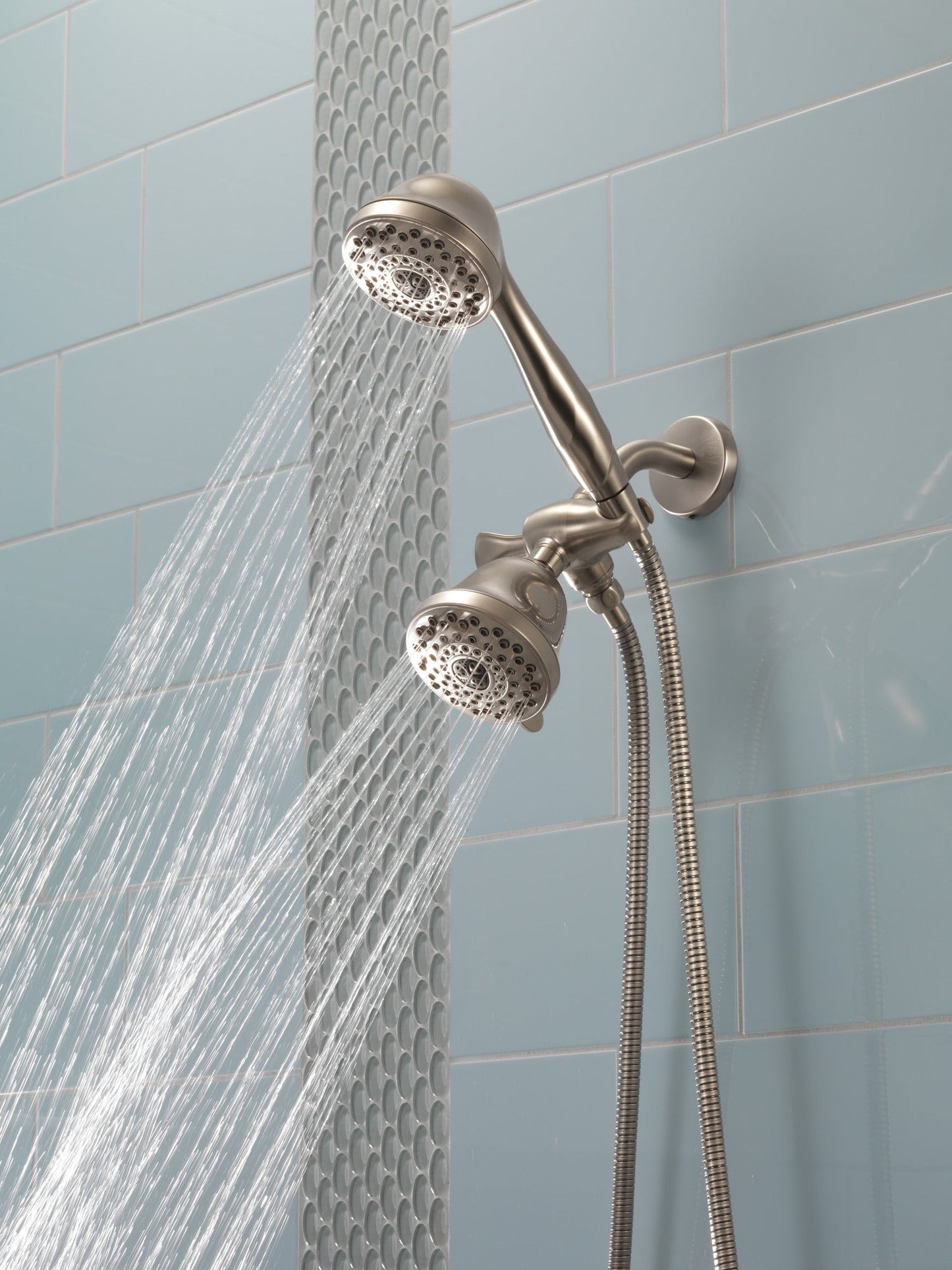 Delta Universal Showering Components U4920 3-Way Shower Arm Diverter with Hand Shower Mount