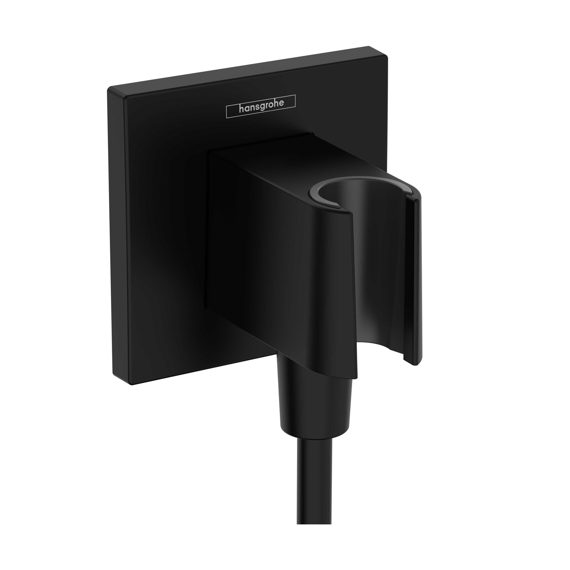 hansgrohe FixFit E Wall Outlet with Handshower Holder