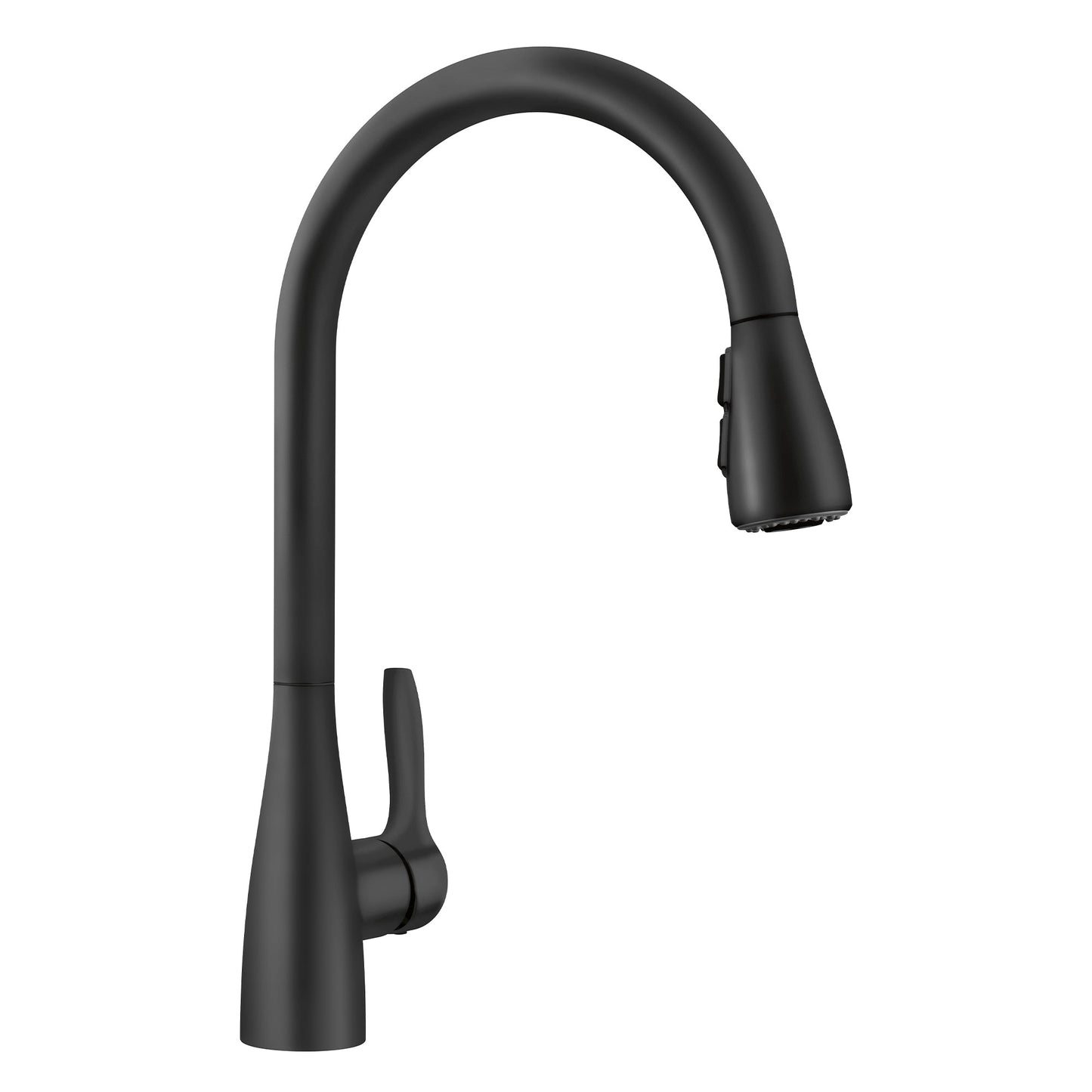 BLANCO Atura Pull-Down Dual-Spray Kitchen Faucet - Matte Black