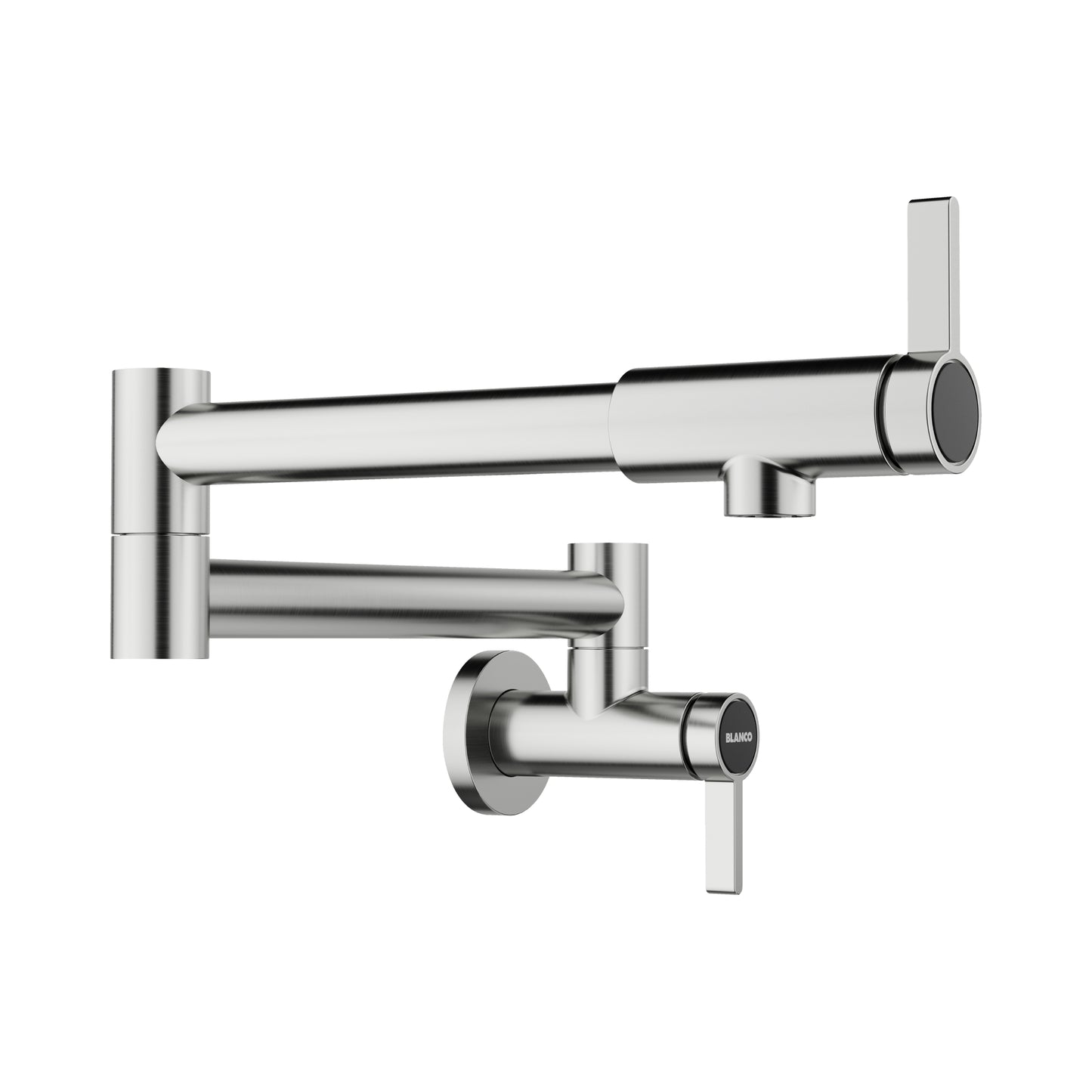 BLANCO Culina II Wall-Mounted Pot Filler - Pvd Steel