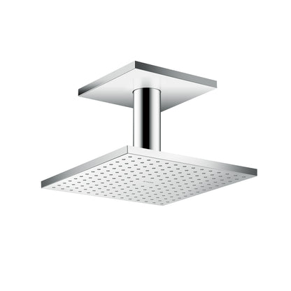 AXOR ShowerSolutions Showerhead 250 Square 2-Jet Ceiling Connection, 1.75 GPM