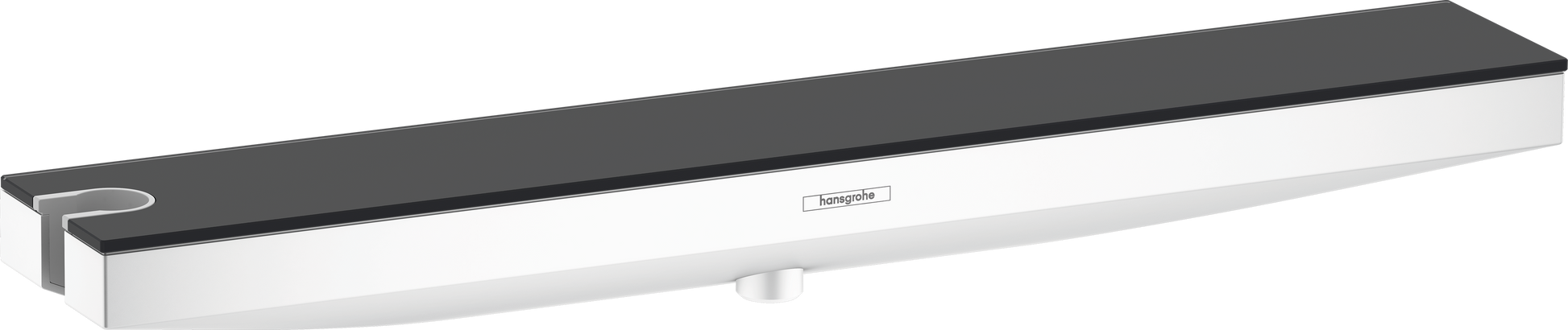 hansgrohe Rainfinity Wall Outlet 500 with Handshower Holder and Shelf