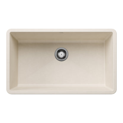 BLANCO 443084 Precis Super Single Bowl Kitchen Sink - Soft White