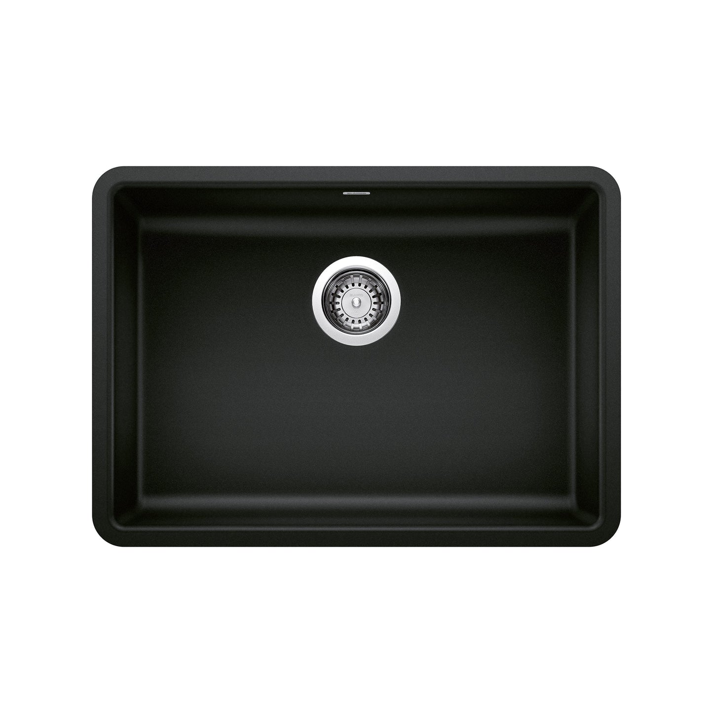 BLANCO 442929 Precis 25" ADA Single Bowl Kitchen Sink - Coal Black
