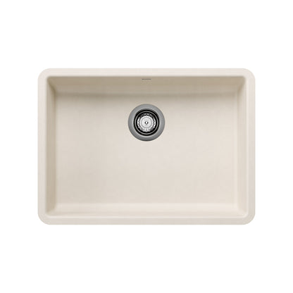 BLANCO 443082 Precis 25" ADA Single Bowl Kitchen Sink - Soft White