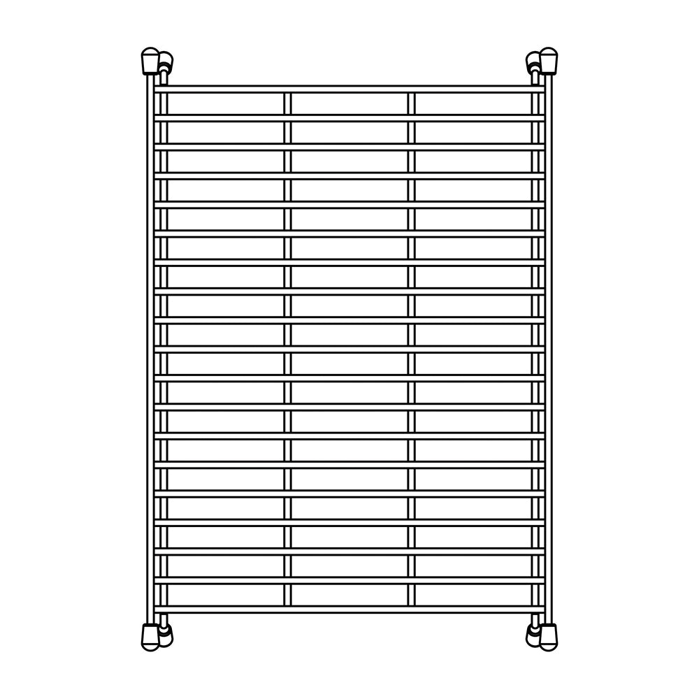 BLANCO 233542 Stainless Steel Floating Grid for Precis 60/40, 50/50, CASCADE, 21", 24" & 27" Sinks