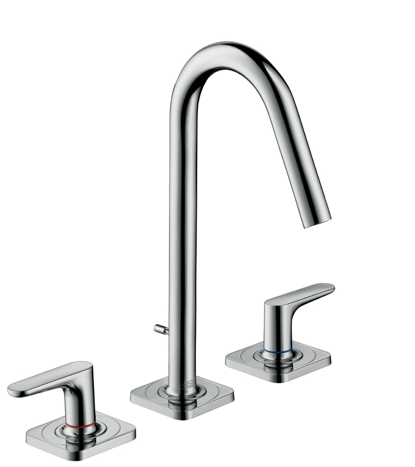 AXOR Citterio M Widespread Faucet 160 with Pop-Up Drain, 1.2 GPM