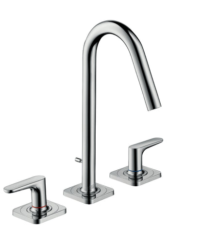 AXOR Citterio M Widespread Faucet 160 with Pop-Up Drain, 1.2 GPM