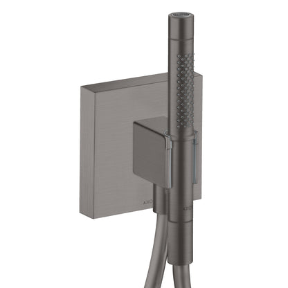 AXOR ShowerSolutions Handshower Holder with Outlet 5" x 5" with Handshower, 1.75 GPM