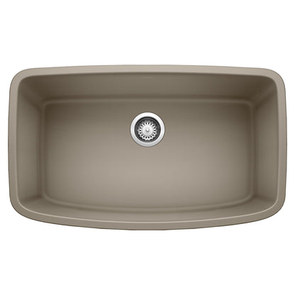 BLANCO 441772 Valea Super Single Bowl Kitchen Sink - Truffle