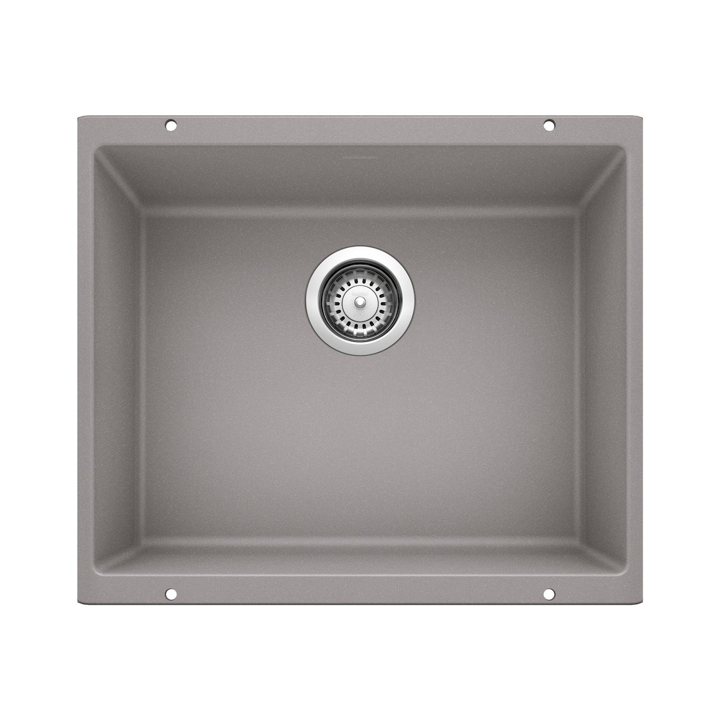BLANCO 513429 Precis 21" Single Bowl Kitchen Sink - Metallic Gray