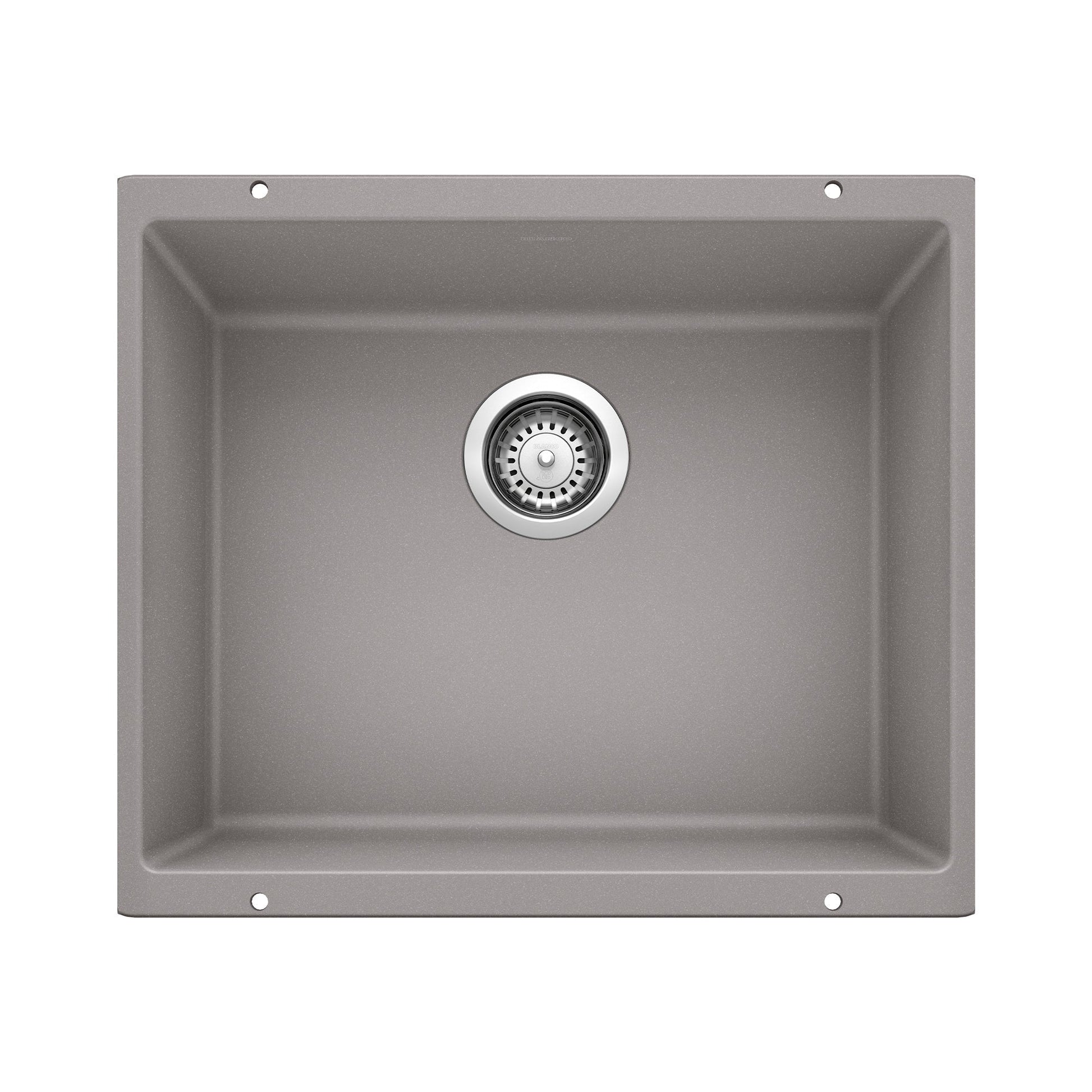 BLANCO 513429 Precis 21" Single Bowl Kitchen Sink - Metallic Gray
