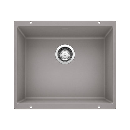 BLANCO 513429 Precis 21" Single Bowl Kitchen Sink - Metallic Gray