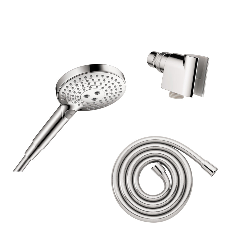 hansgrohe Raindance Select S Handshower Set 120 3-Jet PowderRain, 2.5 GPM