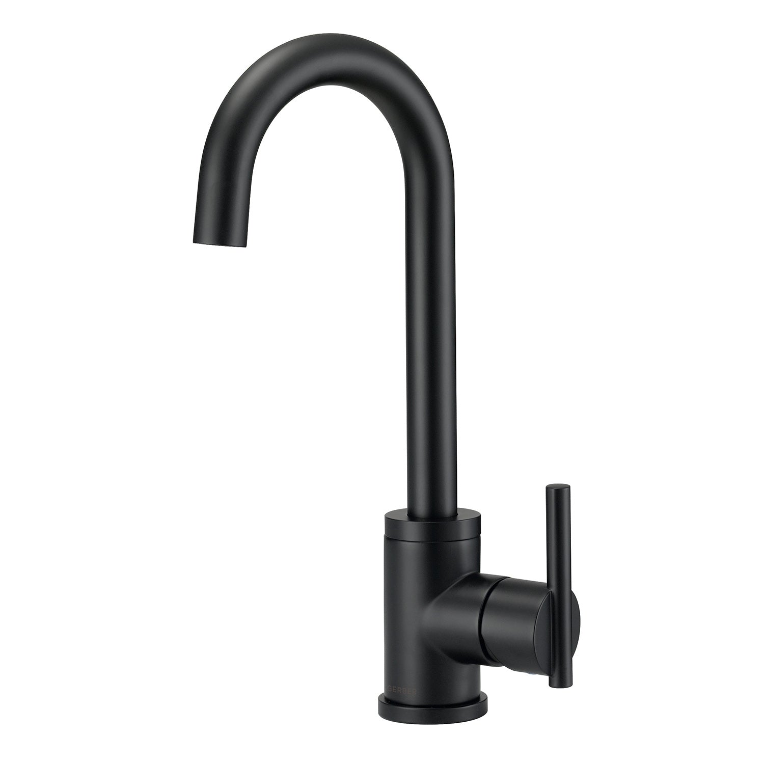 Gerber D150558 Parma 1H Bar Faucet w/ Side Mount Handle 1.75gpm - Satin Black