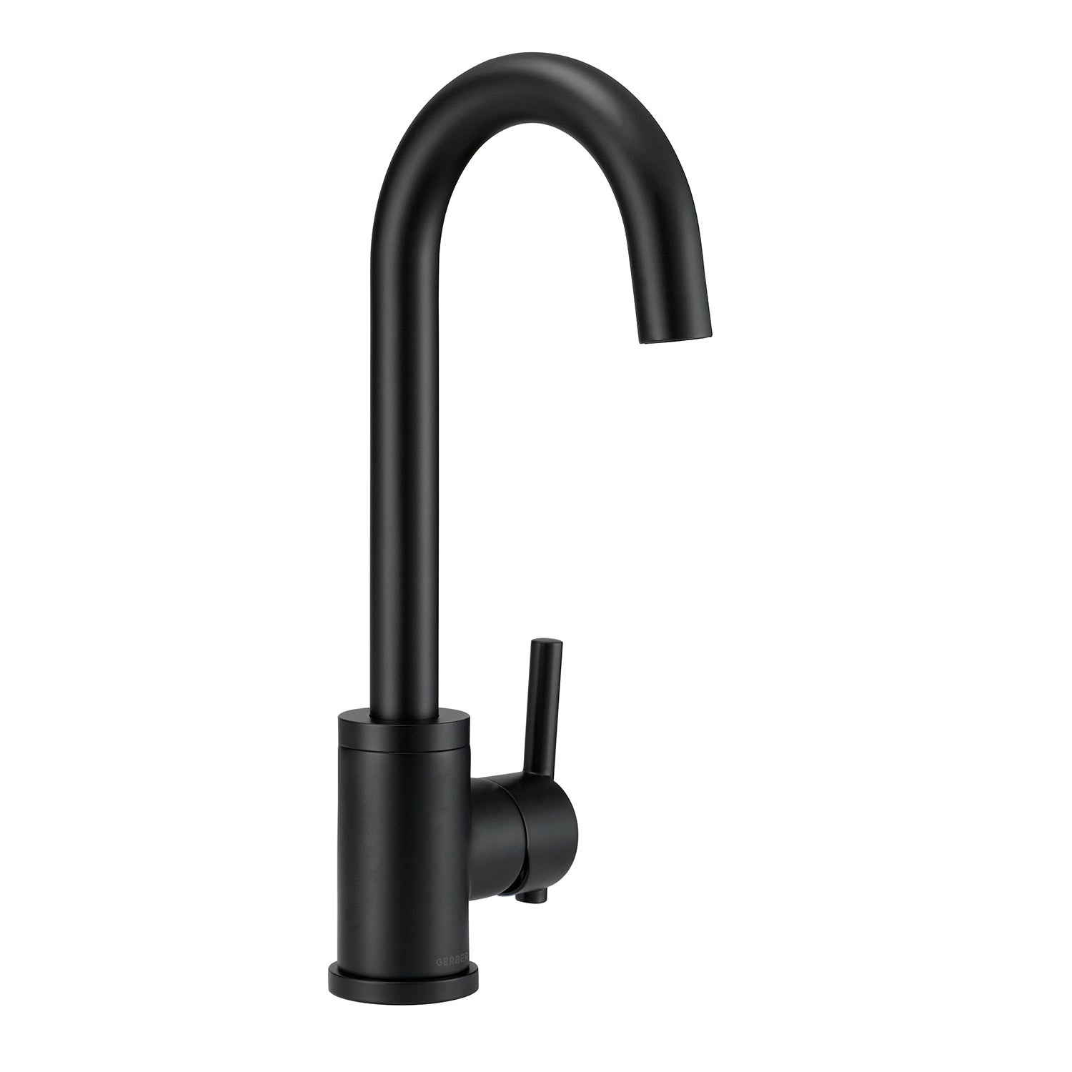 Gerber D150558 Parma 1H Bar Faucet w/ Side Mount Handle 1.75gpm - Satin Black