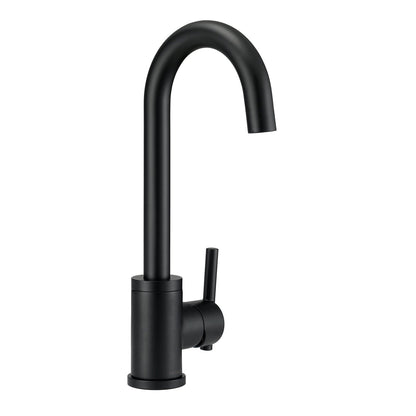 Gerber D150558 Parma 1H Bar Faucet w/ Side Mount Handle 1.75gpm - Satin Black