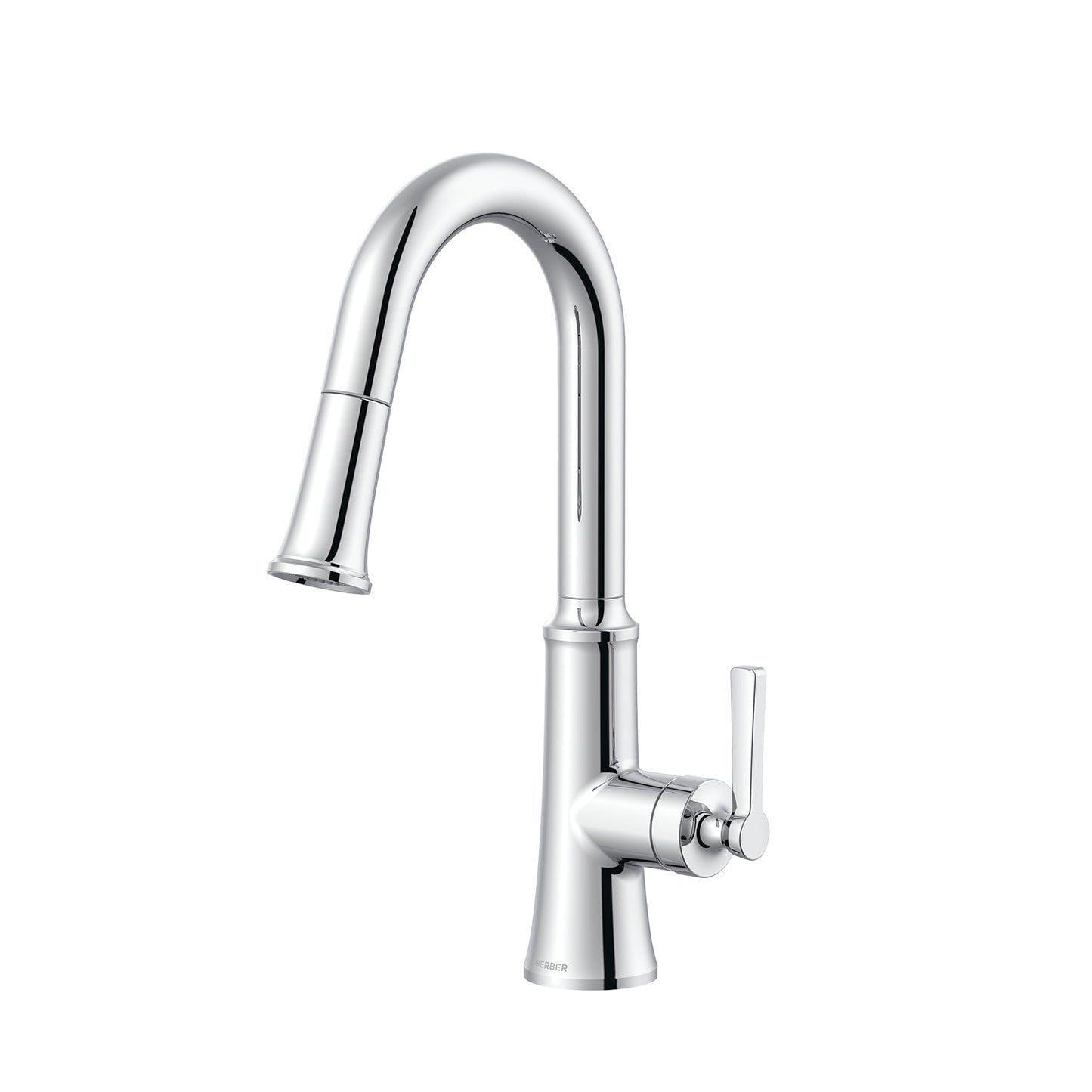 Gerber D150579 Northerly 1H Pull-Down Prep Faucet w/ Snapback 1.75gpm - Chrome