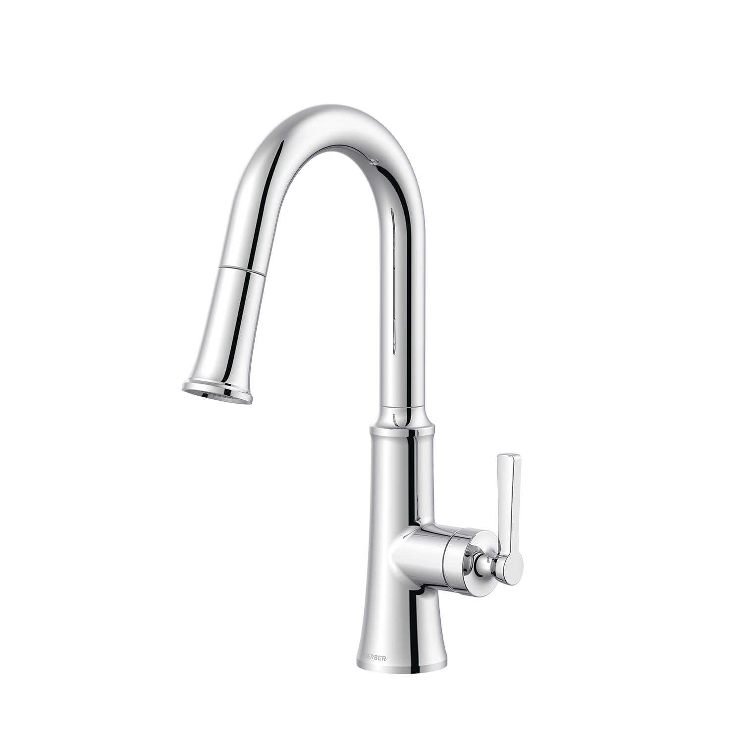 Gerber D150579 Northerly 1H Pull-Down Prep Faucet w/ Snapback 1.75gpm - Chrome