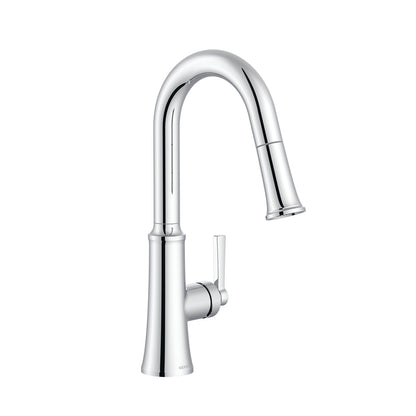Gerber D150579 Northerly 1H Pull-Down Prep Faucet w/ Snapback 1.75gpm - Chrome