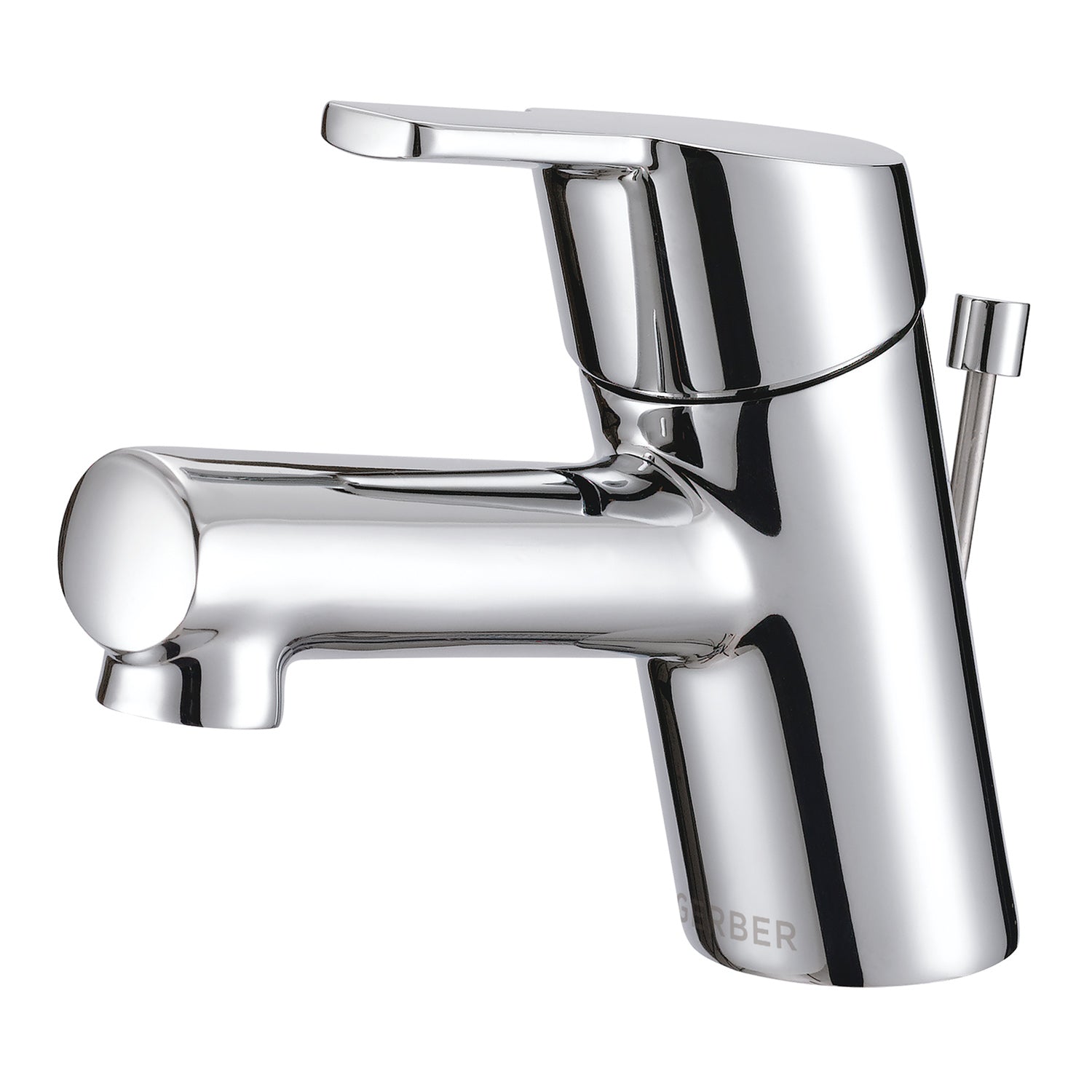 Gerber D224530 Amalfi 1H Top Control Lavatory Faucet Single Hole w/ Metal Pop-Up Drain 1.2gpm Chrome - Chrome