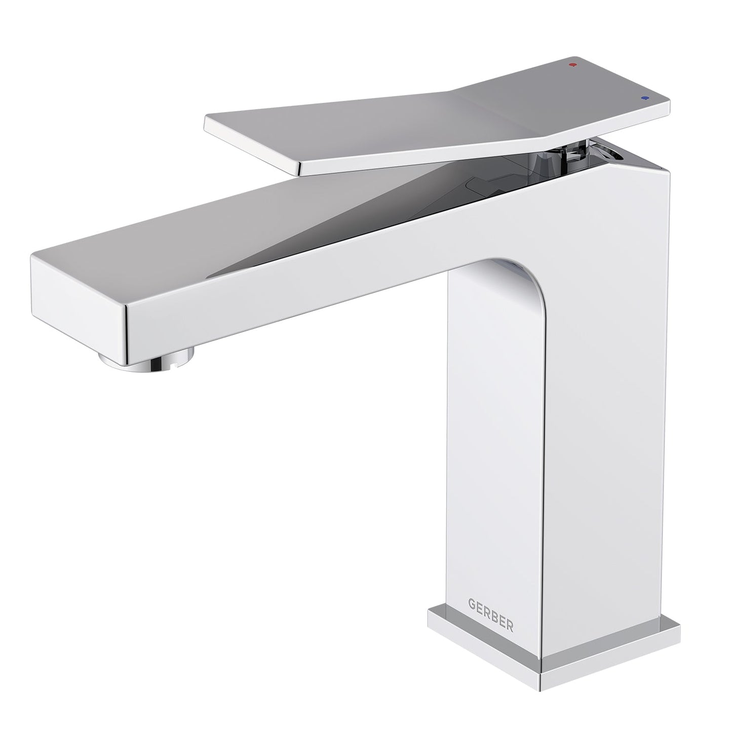 Gerber D225019 Avian 1H Lavatory Faucet Single Hole Mount w/ Metal Touch Down Drain 1.2gpm - Chrome
