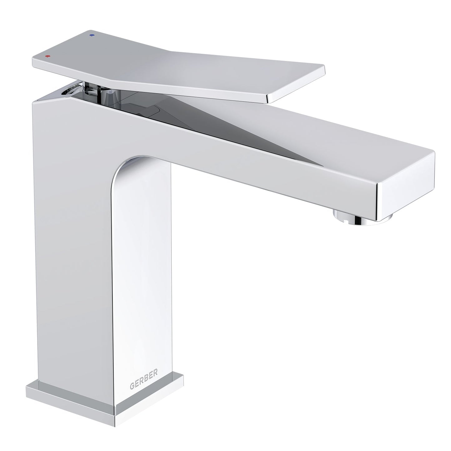 Gerber D225019 Avian 1H Lavatory Faucet Single Hole Mount w/ Metal Touch Down Drain 1.2gpm - Chrome