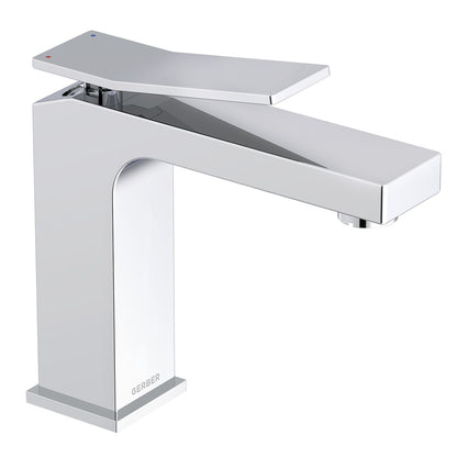 Gerber D225019 Avian 1H Lavatory Faucet Single Hole Mount w/ Metal Touch Down Drain 1.2gpm - Chrome