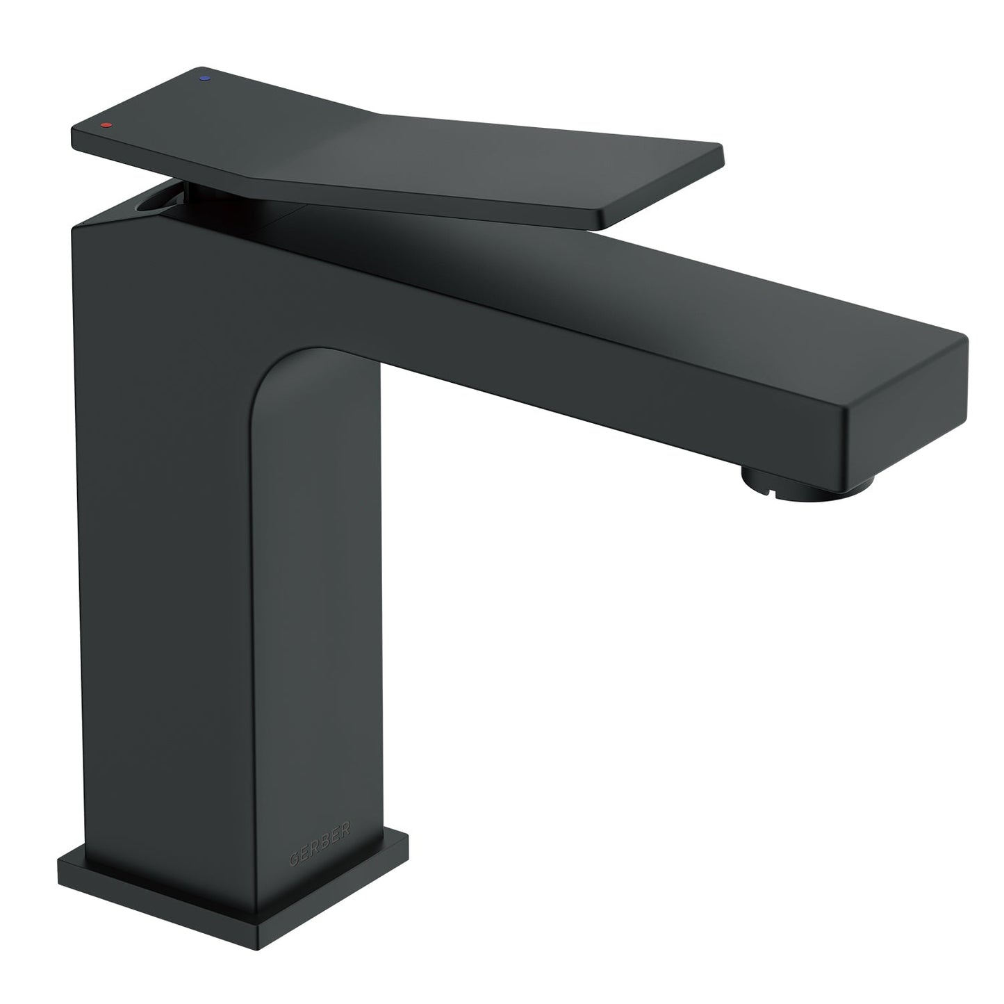 Gerber D225019 Avian 1H Lavatory Faucet Single Hole Mount w/ Metal Touch Down Drain 1.2gpm - Satin Black