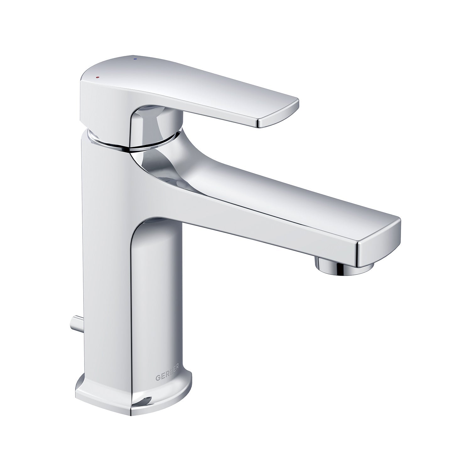 Gerber D225070 Tribune 1H Lavatory Faucet Single Hole Mount w/ 50/50 Pop-Up Drain 1.2gpm - Chrome