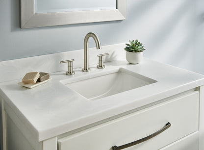Gerber D303658 Parma Trim Line 2H Widespread Lavatory Faucet w/ Metal Touch Down Drain 1.2gpm - Brushed Nickel