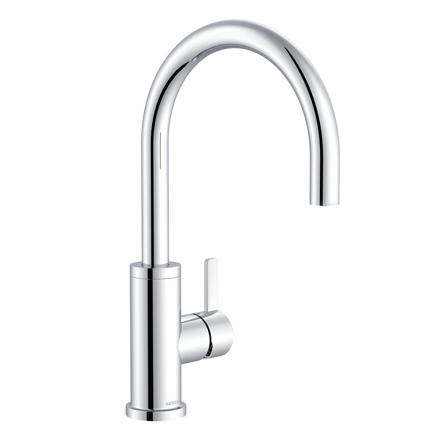 Gerber D401130 Amalfi 1H High Arc Kitchen Faucet 1.5gpm Chrome - Chrome