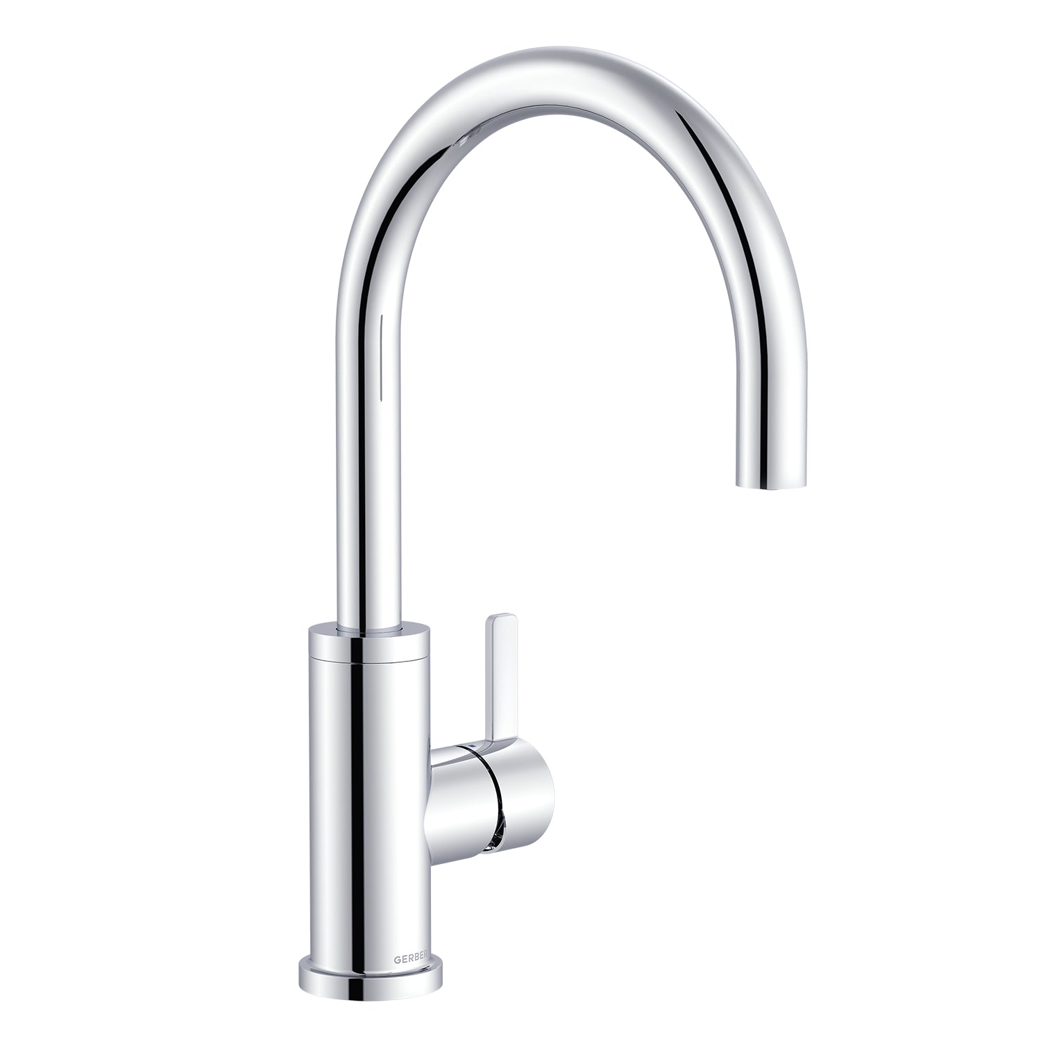 Gerber D401130 Amalfi 1H High Arc Kitchen Faucet 1.5gpm Chrome - Chrome