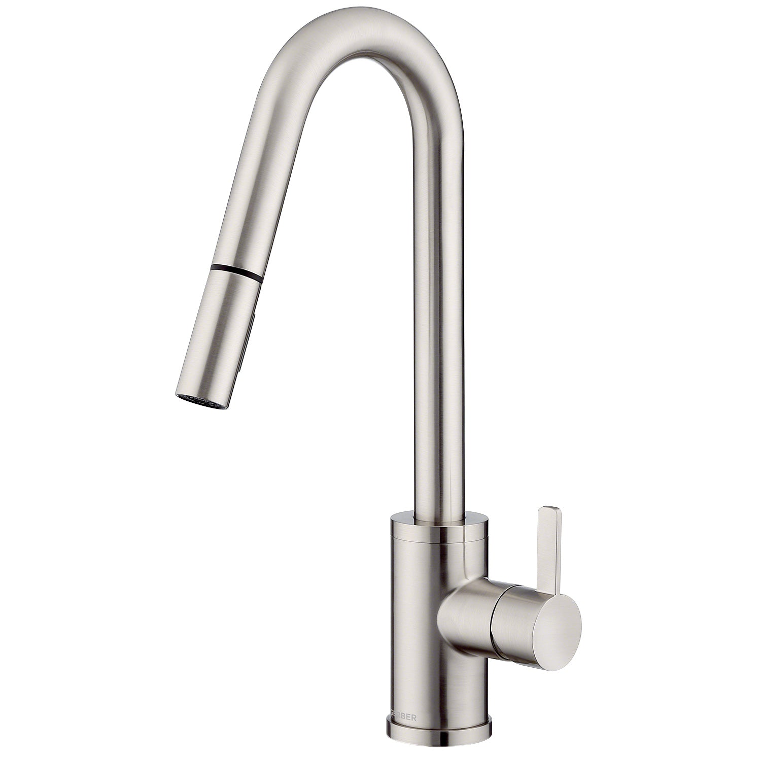 Gerber D457230 Amalfi 1H Pull-Down Kitchen Faucet w/SnapBack Retraction 1.75gpm - Stainless Steel