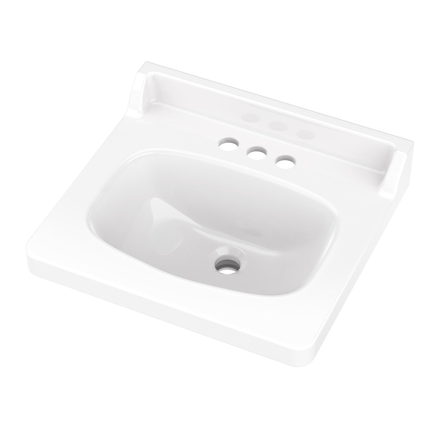 Gerber G0012224 Marquis Vanity Top 19"x17" 4"CC White - White