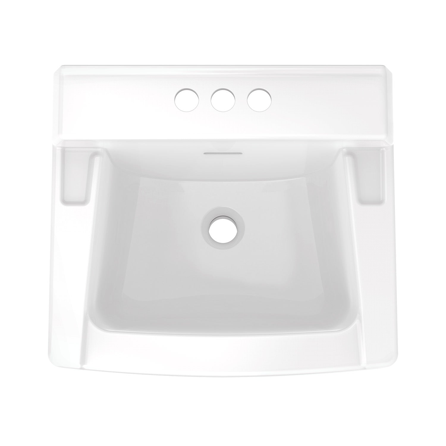 Gerber G0012314 Plymouth Wall Hung Lav 19"x17" 4"CC White - White